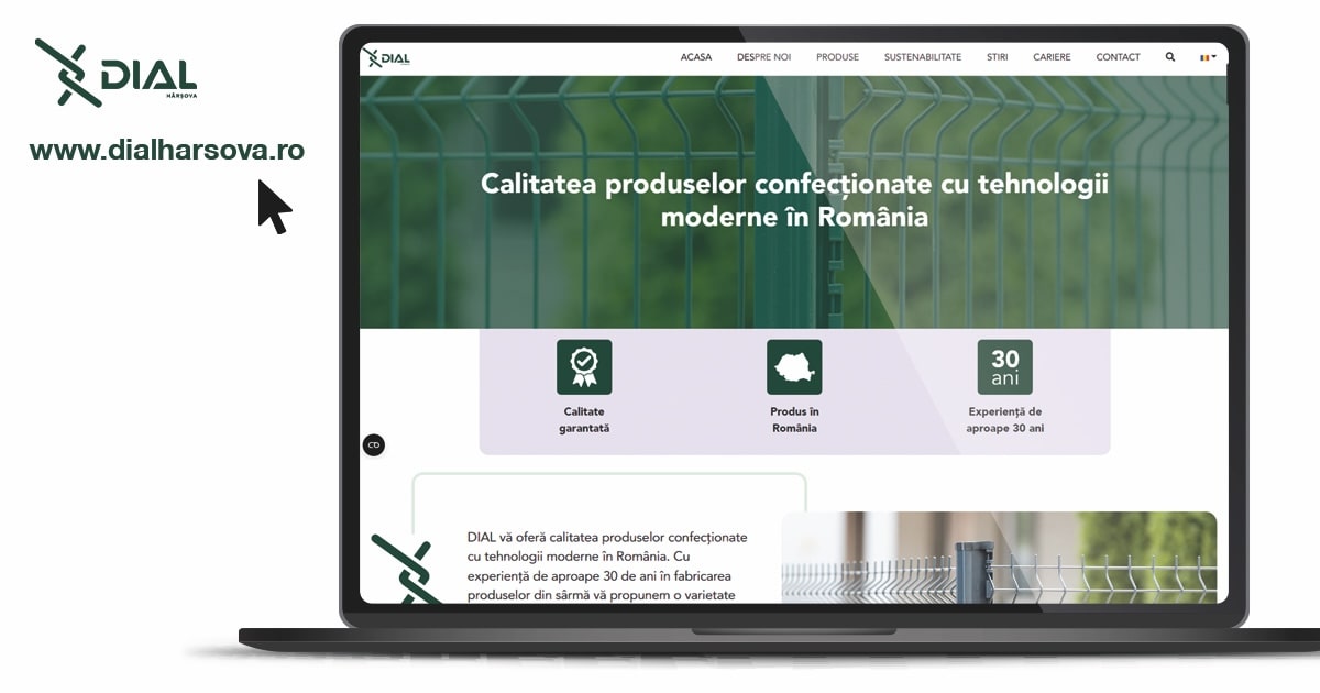 DIAL vă invită pe noul website www.dialharsova.ro!