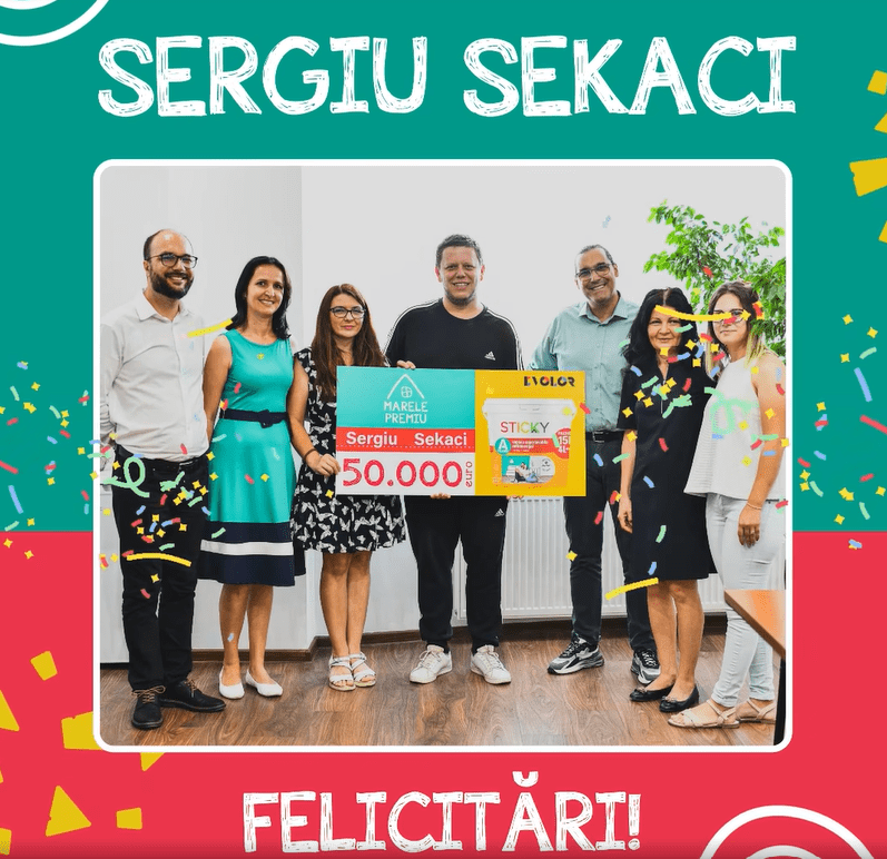 EVOLOR: Noi începuturi cu premiul de 50.000 € pentru câștigătorul campaniei Sticky